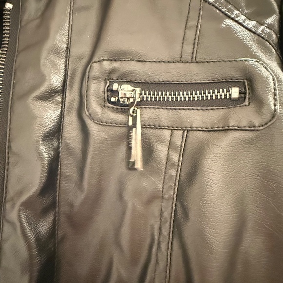 Vegan Leather Jacket - Picture 7 of 11